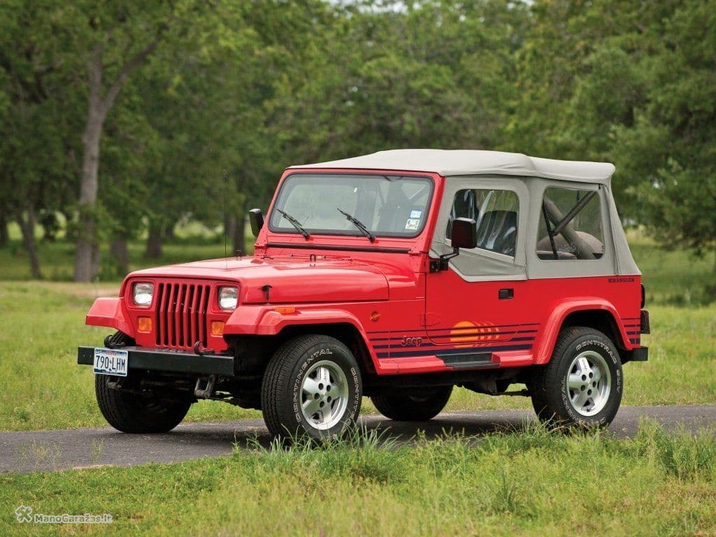 Jeep Wrangler I (YJ)  AT 117 HP AWD specifications and technical data |  