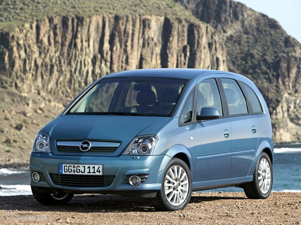 Opel Meriva A Facelift 1.7 AT 101 HP specifications and technical